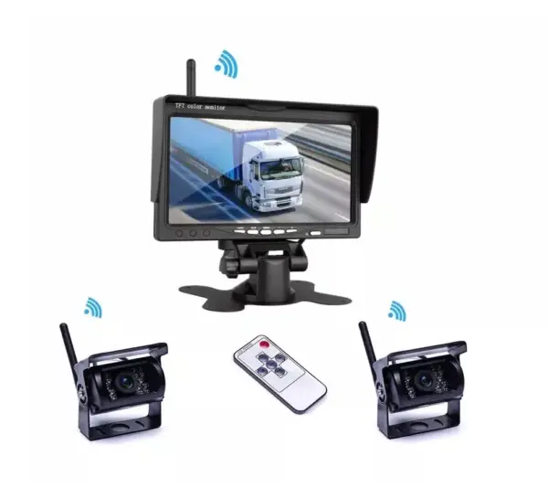 Monitor doua camere marsarier camion.8