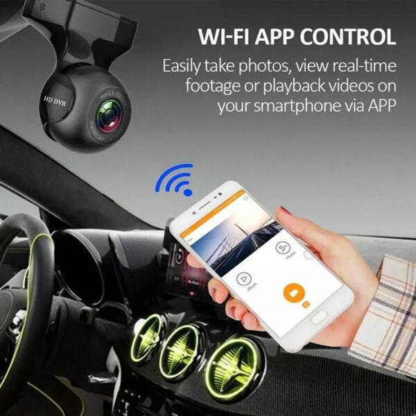 Camera auto DVR Wi Fi ADAS G Senzor Monitorizare