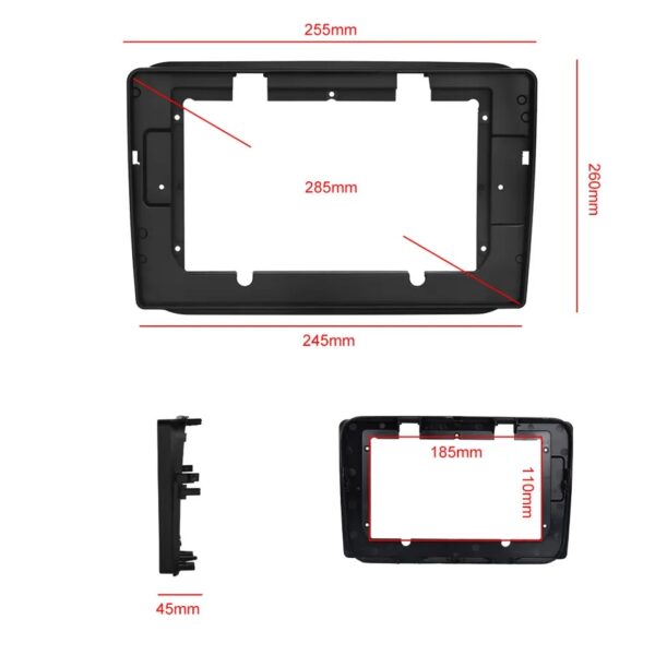 Rama adaptoare 10 inch skoda fabia 2009