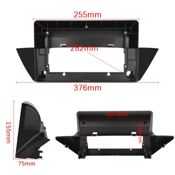 Rama adptoare 10.1 inch BMW X1 E84 2009