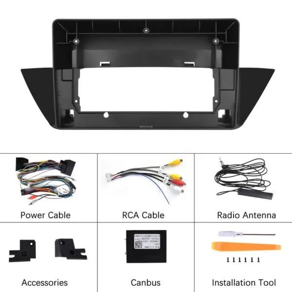 Rama adptoare 10.1 inch BMW X1 E84 2011