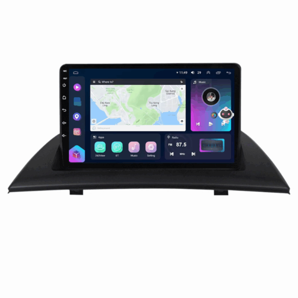 Navigatie BMW X3 E83 (2003-2010), CarPlay & Android Auto, 8+128GB, SIM 4G, Ecran 9" QLED