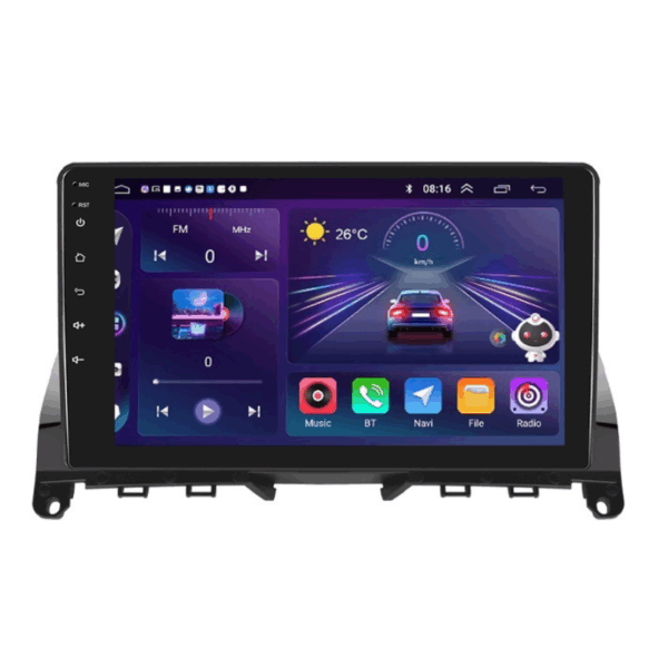 Navigatie Mercedes C Class W204 (2006-2013), 4+64GB, CarPlay & Android Auto, Ecran 9” HD