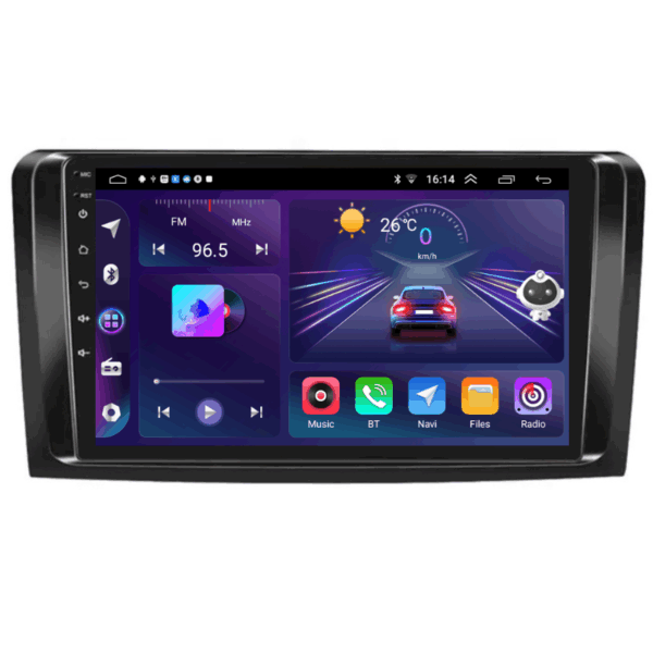 Navigatie Mercedes GL,ML W164, 4+64GB, CarPlay & Android Auto, Ecran 9” HD