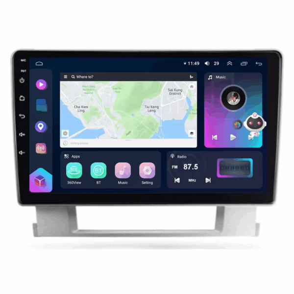 Navigatie Opel Astra J 2010-2015, CarPlay & Android Auto, 8+128GB, SIM 4G, Ecran 9" QLED