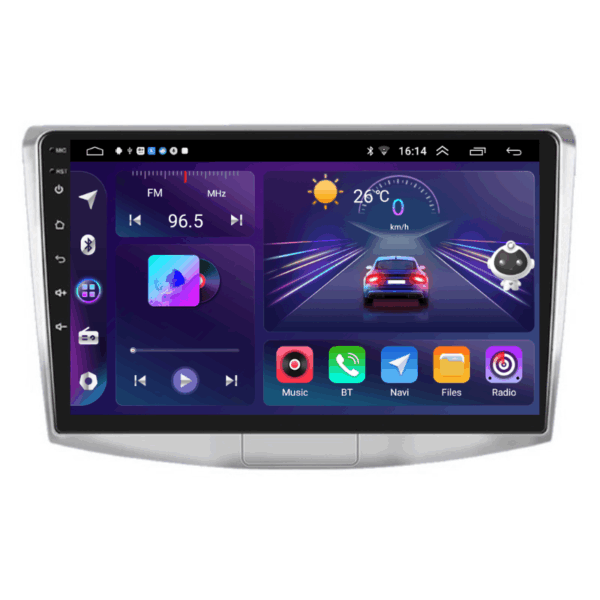 Navigație VW Passat B6, B7, CC, CarPlay, 6+128GB Octa-core 2GHZ, 10.1 inch IPS, DSP