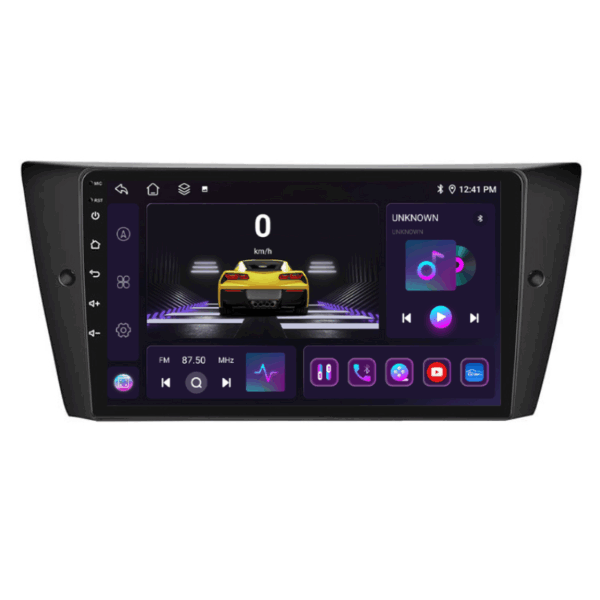 Navigatie BMW Seria 3 E90, E91, E92, E93, 4+64GB, CarPlay & Android Auto, SIM 4G, Ecran 9" HD