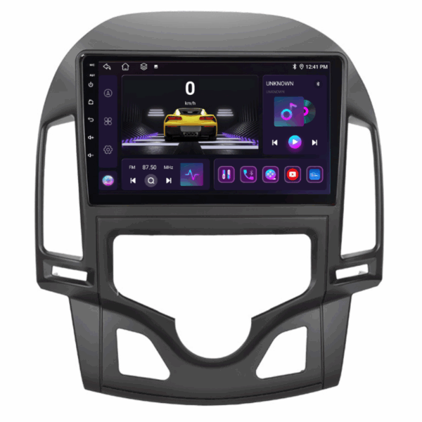 Navigatie Hyundai I30 (2007-2012), 4+64GB, CarPlay & Android Auto, SIM 4G, Ecran 9" HD