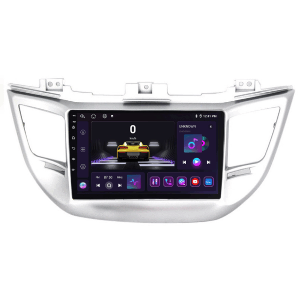 Navigatie Hyundai Tucson 2015-2018, 4+64GB, CarPlay & Android Auto, SIM 4G, Ecran 9" HD