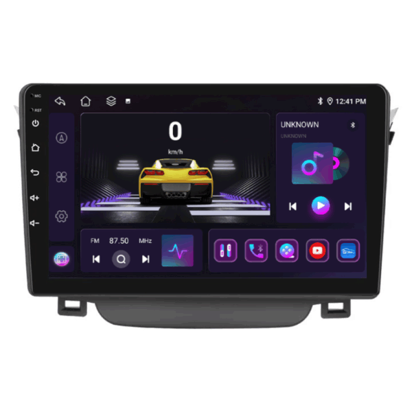 Navigatie Hyundai i30, 4+64GB, CarPlay & Android Auto, SIM 4G, Ecran 9" HD