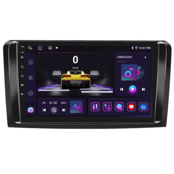 Navigatie Mercedes GL, ML W164, GL X164, 4+64GB, CarPlay & Android Auto, SIM 4G, Ecran 9" HD