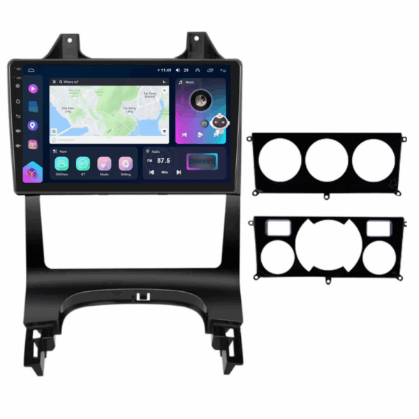 Navigație Peugeot 3008 si 5008 (2009-2017), CarPlay & Android Auto, 8+128GB, SIM 4G, Ecran 9" QLED