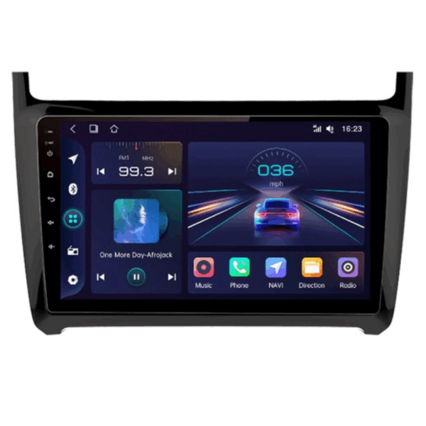 Navigatie VW Polo (2008-2018), 4+64GB, CarPlay & Android Auto, Ecran 9” HD
