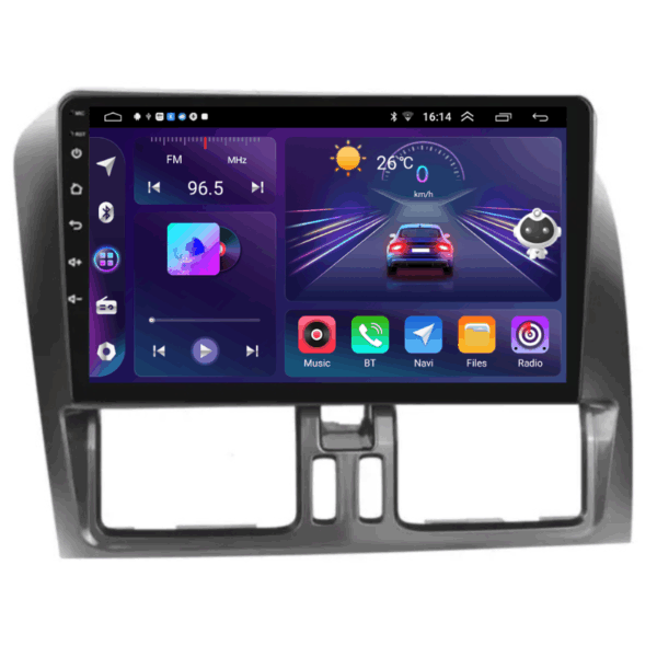 Navigatie Volvo XC 60 (2008-2017), 4+64GB, CarPlay & Android Auto, Ecran 9” HD