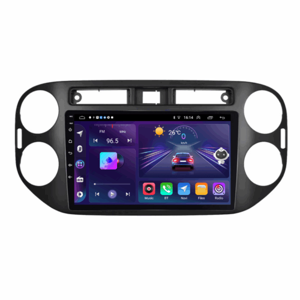 Navigatie VW Tiguan 2012-2016, 4+64GB, CarPlay & Android Auto, Ecran 9” HD