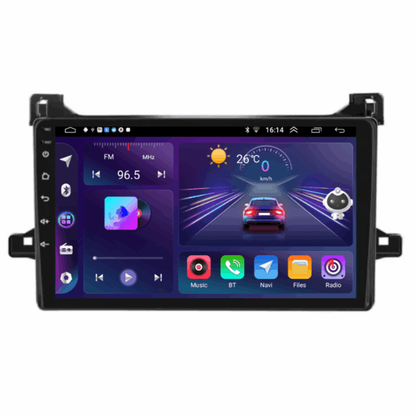 Navigație Toyota Prius (2015-2021), 4+64GB, CarPlay & Android Auto, Ecran 9” HD