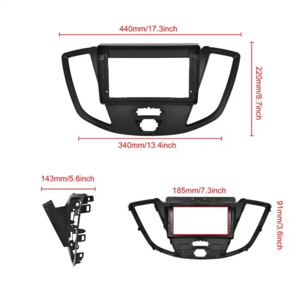 Rama adaptoare Ford Transit 2012 2018 9 inch