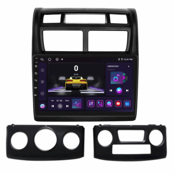 Navigatie Kia Sportage 2004-2010, 4+64GB, CarPlay & Android Auto, SIM 4G, Ecran 9" HD