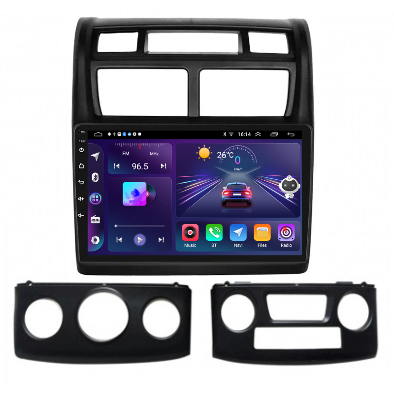 Navigatie Kia Sportage 2004-2010, 4+64GB, CarPlay & Android Auto, Ecran 9” HD