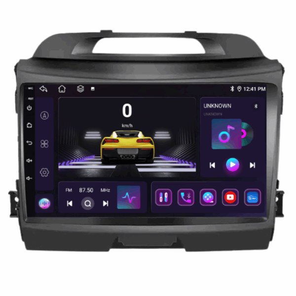 Navigatie Kia Sportage 2010-2016, 4+64GB, CarPlay & Android Auto, SIM 4G, Ecran 9" HD