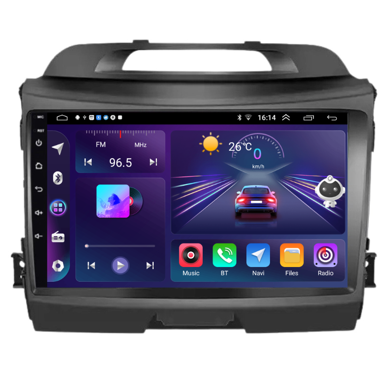Navigatie Kia Sportage 2010-2016, 4+64GB, CarPlay & Android Auto, Ecran 9” HD
