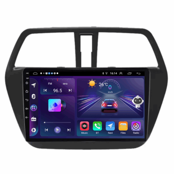 Navigatie Suzuki SX4 S Cros 2012-2020, 4+64GB, CarPlay & Android Auto, Ecran 9” HD