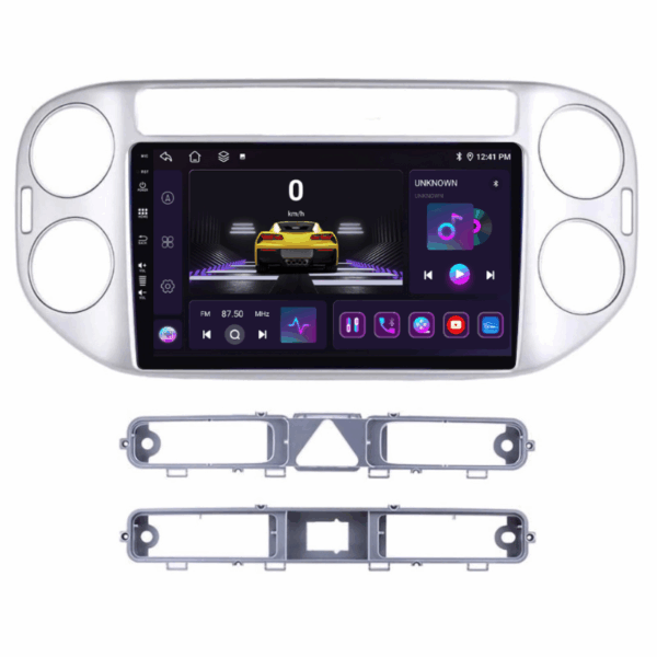 Navigatie VW Tiguan 2007-2016, 4+64GB, CarPlay & Android Auto, SIM 4G, Ecran 9" HD