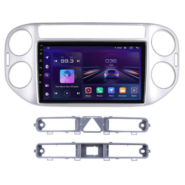 Navigatie VW Tiguan 2007-2016, 4+64GB, CarPlay & Android Auto, Ecran 9” HD