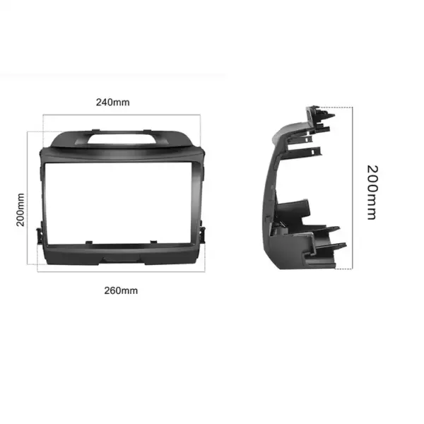 Rama adaptoare 9 inch Kia Sportage 2010 2015