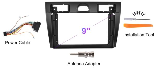 Navigatie Ford Fiesta 2007 2009 Android 13 CarPlay Android Auto Copy