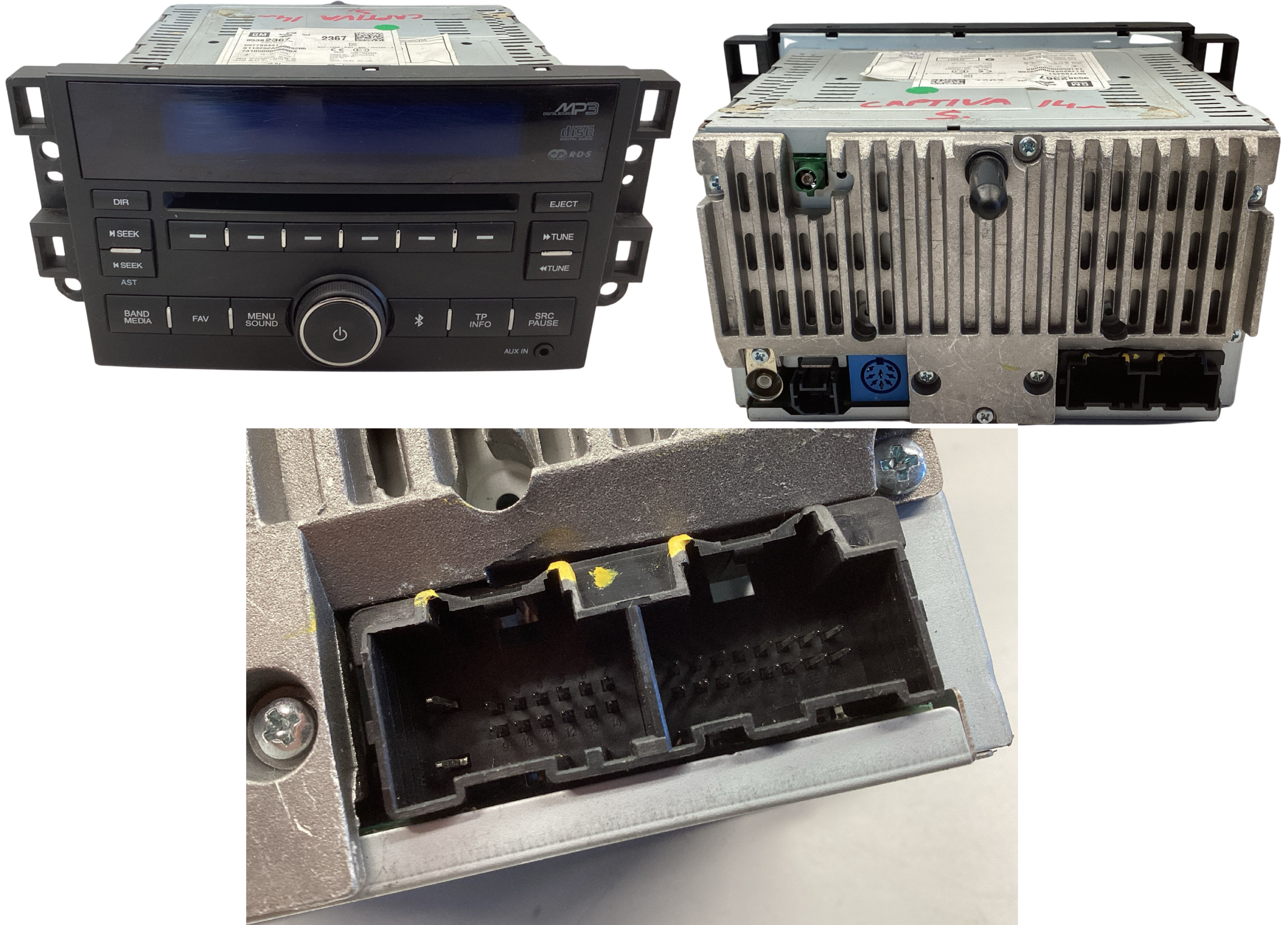 Cablu adaptor Chevrolet la navigatie android conector 16 pini - imagine 2