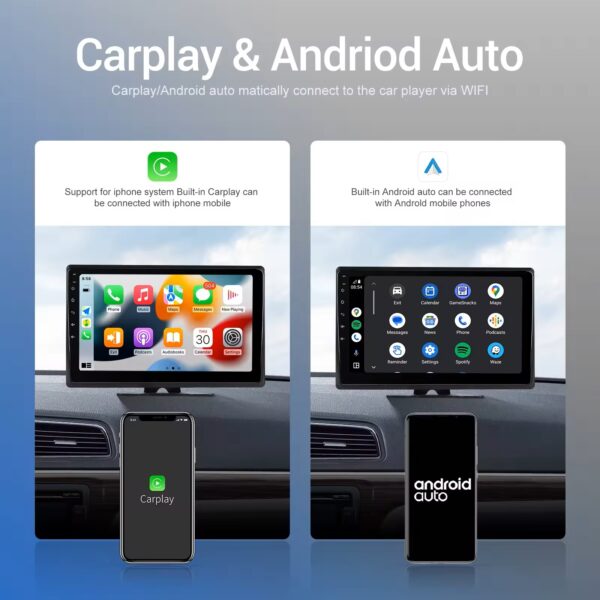 Kit monitor 4 camere camion 101 inch Android 13 DVR WiFi BT 232GB