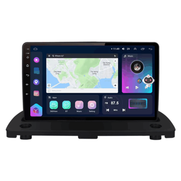 Navigatie Volvo XC 90 (2003-2014), CarPlay & Android Auto, 8+128GB, SIM 4G, Ecran 9" QLED