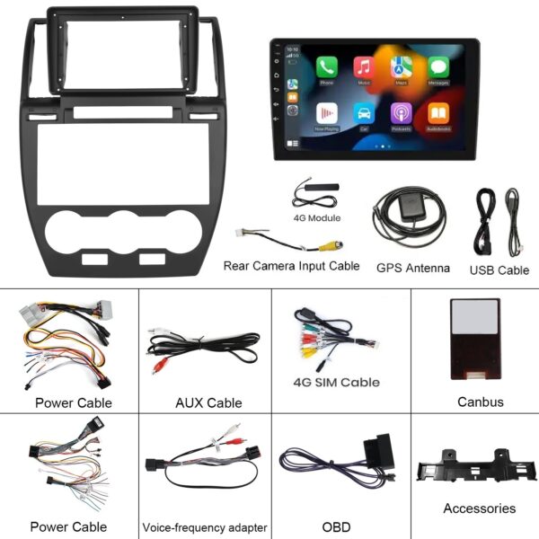 Navigatie Land Rover Freelander 2 2006 2014 Android Octa Core 8128GB SIM 4G DSP