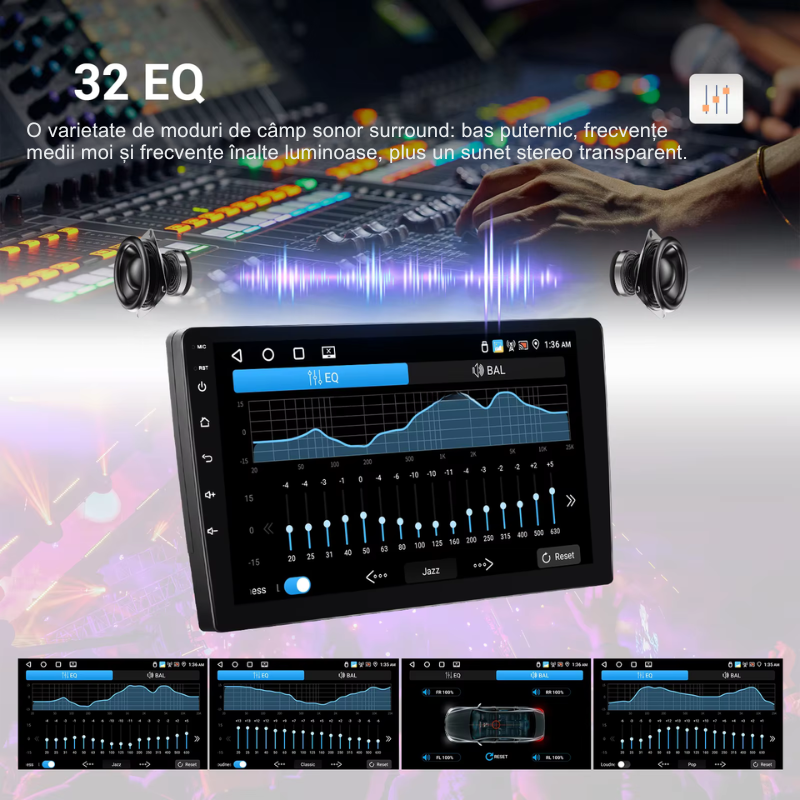 Navigatie Renault Captur 2013-2016, 4+64GB, CarPlay & Android Auto, Ecran 9” HD - imagine 6