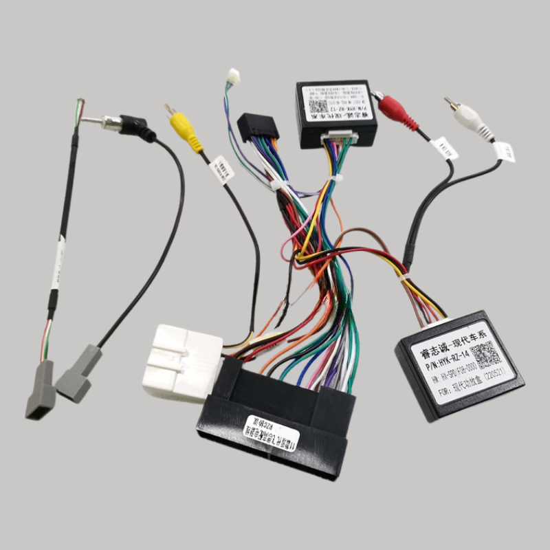 Cablu adaptor Hyundai Veloster, Sonata preluare camera marsarier si amplificator - imagine 3