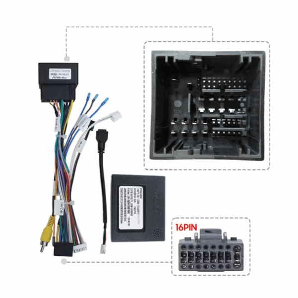 Cablu adaptor Peugeot / Citroen / DS la navigatie android din 2015 in sus