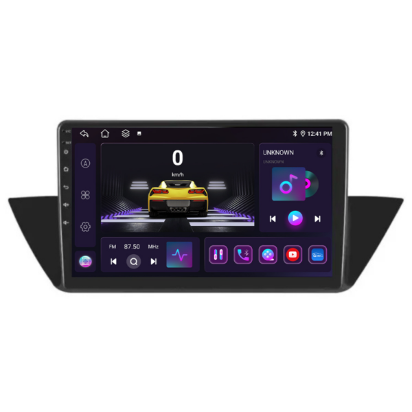 Navigatie BMW X1 E84 (2009-2015), 4+64GB, CarPlay si Android Auto, SIM 4G, 10 inchi