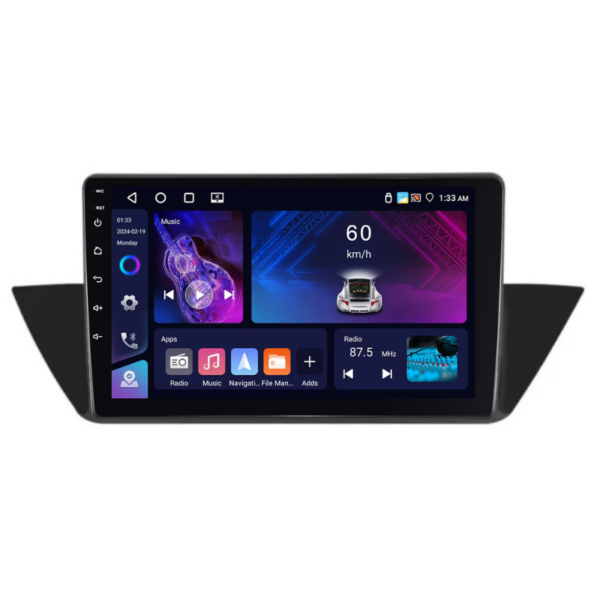 Navigatie BMW X1 E84 (2009-2015), 4+64GB,10 inch IPS, CarPlay & Android Auto