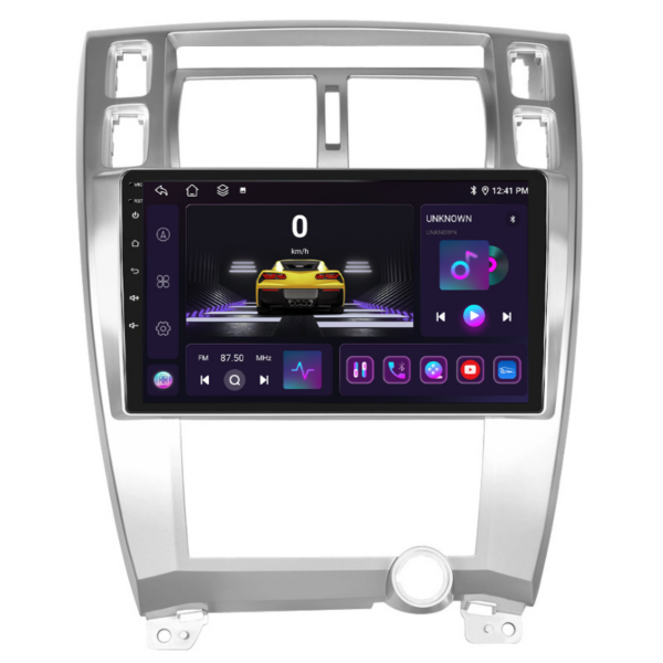 Navigație Hyundai Tucson (2004-2010), 4+64GB, CarPlay si Android Auto, SIM 4G, 10 inchi