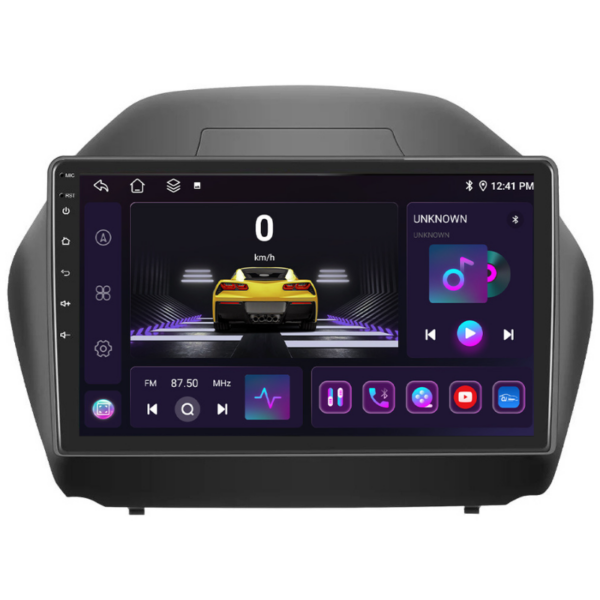 Navigație Hyundai ix35 (2009-2016), SIM 4G, 10 inchi, 4+64GB, CarPlay si Android Auto