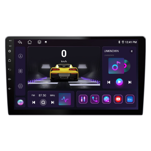 Navigatie Universala 10”, 4+64GB, SIM 4G, CarPlay si Android Auto