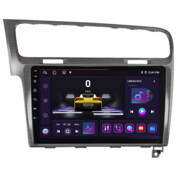 Navigatie VW Golf 7, 4+64GB, CarPlay si Android Auto, SIM 4G, 10 inchi