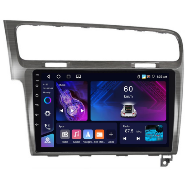 Navigatie VW Golf 7, 4+64GB,10 inch IPS, CarPlay & Android Auto