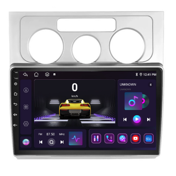 Navigatie VW Touran (2003-2010), 4+64GB, CarPlay si Android Auto, SIM 4G, 10 inchi