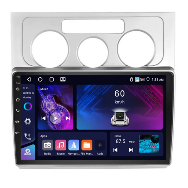 Navigatie VW Touran (2003-2010), 4+64GB,10 inch IPS, CarPlay & Android Auto