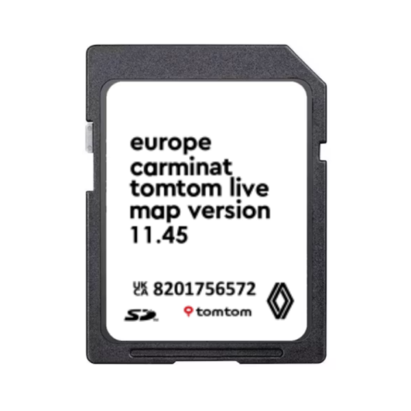 Card SD Navigație Renault Carminat LIVE – Hărți Europa 2026 Renault Megane Clio Scenic Laguna